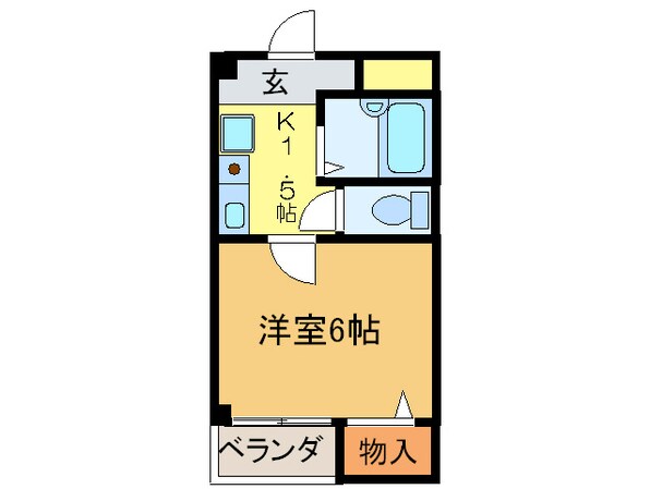 レジェンド布施の物件間取画像